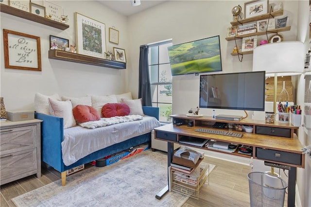 343 Saw Grass Loop, Covington, LA 70435 - bedroom with wood finished floors