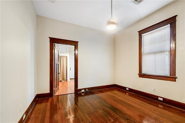 1705-07 Rousselin St, New Orleans, LA 70119 - spare room with hardwood / wood-style floors and baseboards