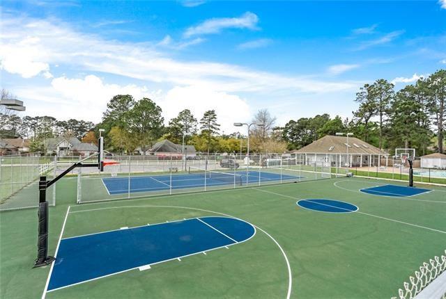 2107 Olvey Dr, Mandeville, LA 70448 - view of basketball court featuring community basketball court