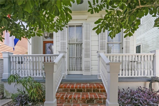 1807 Jena St, New Orleans, LA 70115 - entrance to property featuring covered porch