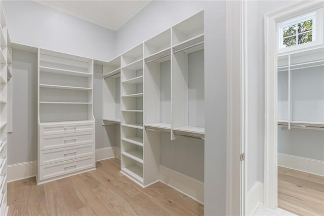 204 Vincent Ave, Metairie, LA 70005 - spacious closet with light wood-style flooring