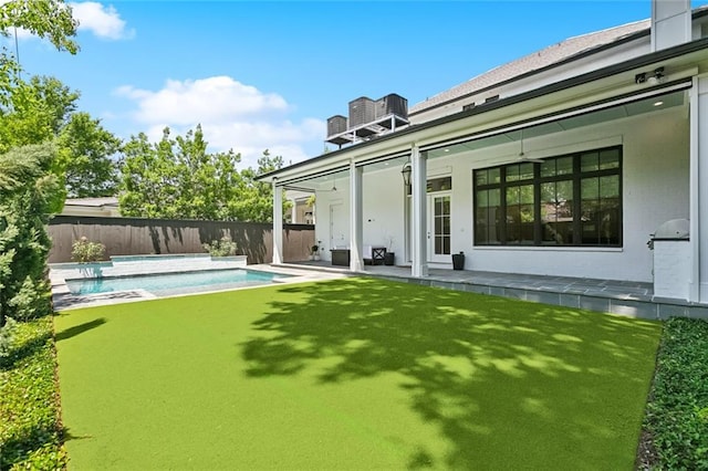 204 Vincent Ave, Metairie, LA 70005 - rear view of house with a patio area