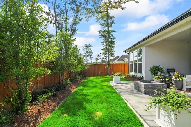 5072 Twin River Pl, Covington, LA 70433 - view of yard with a patio
