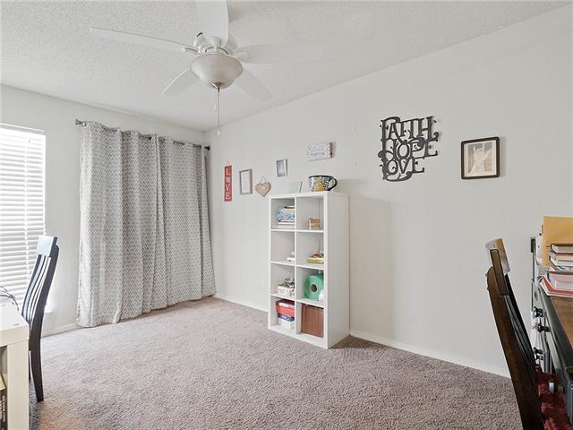 68 Avant Garde Cir Unit 68, Kenner, LA 70065 - carpeted home office featuring ceiling fan and baseboards