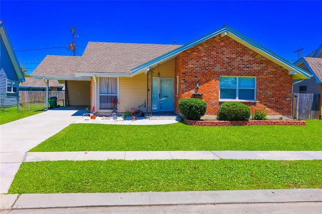 1513 Mason Smith Ave, Metairie, LA 70003 - bungalow-style house featuring driveway, brick siding, and an attached carport