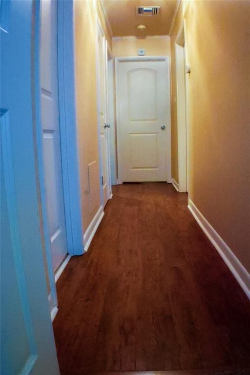 1513 Mason Smith Ave, Metairie, LA 70003 - hallway with baseboards and wood finished floors
