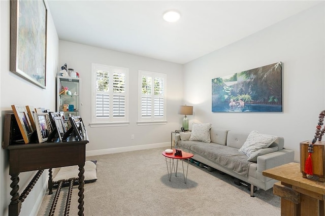 1641 Continental Dr, Covington, LA 70433 - living area with carpet and baseboards