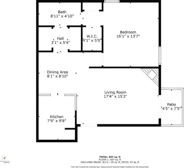 736 Village Rd Unit A, Kenner, LA 70065 - room layout