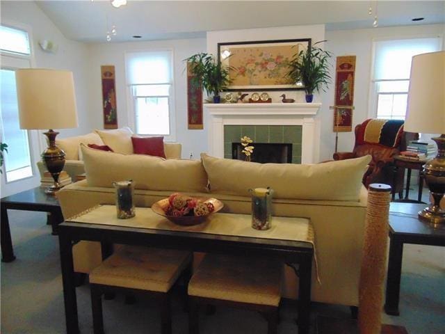3008 Beaulieu St, Metairie, LA 70001 - living room with a fireplace