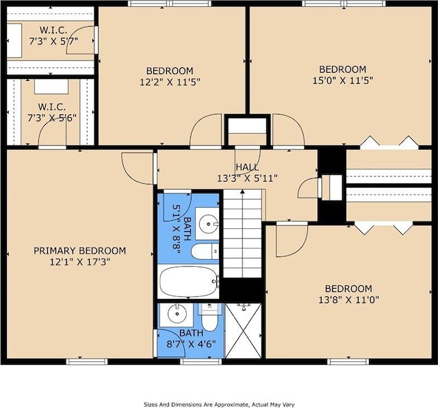 1417 Washington Ct, Slidell, LA 70458 - view of room layout