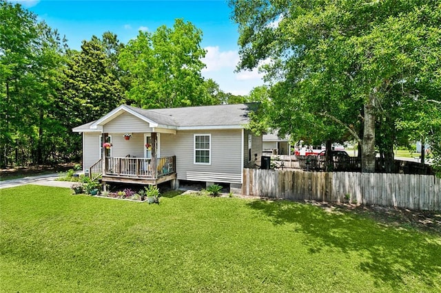 3113 Terrace Ave, Slidell, LA 70458 - rear view of property with a porch