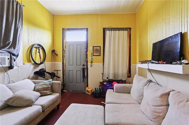 3979 S Front St, New Orleans, LA 70115 - living room featuring wood finished floors