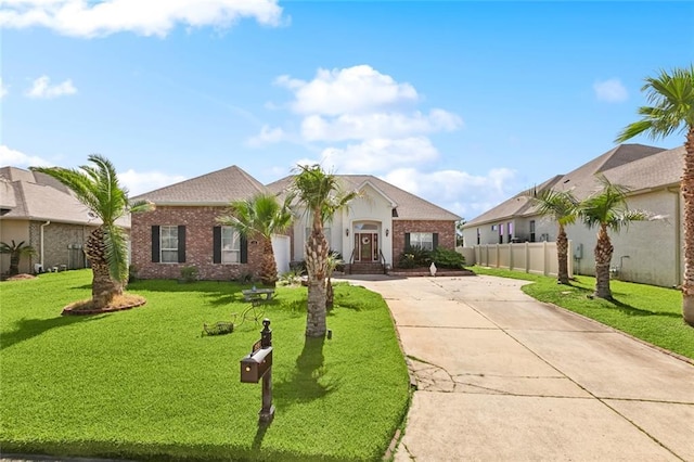 1681 Vela Cv, Slidell, LA 70458 - view of front of home with driveway and brick siding
