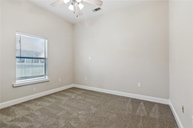 1681 Vela Cv, Slidell, LA 70458 - empty room with carpet floors, ceiling fan, and baseboards