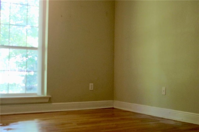 66165 Hickory Dr, Pearl River, LA 70452 - unfurnished room featuring wood finished floors and baseboards