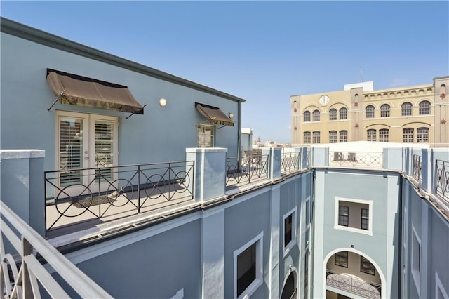 760 Magazine St Ph, Ph, New Orleans, LA 70130 - balcony with french doors