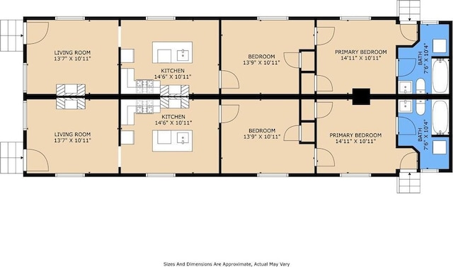 211315 S Liberty St, New Orleans, LA 70113 - property floor plan