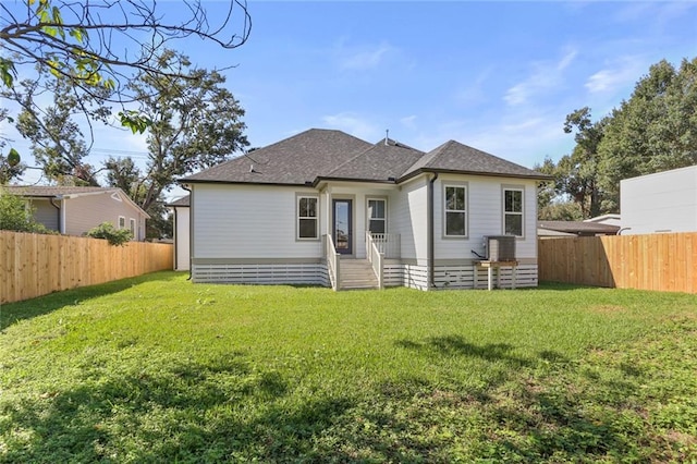 1109 David Dr, Metairie, LA 70003 - rear view of house with roof with shingles