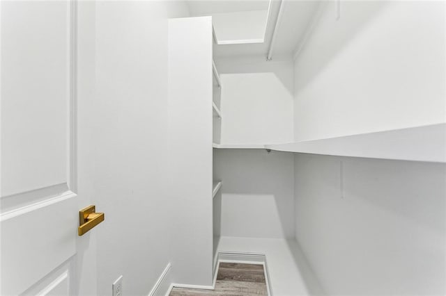 310507 Toulouse St, New Orleans, LA 70119 - walk in closet with wood finished floors