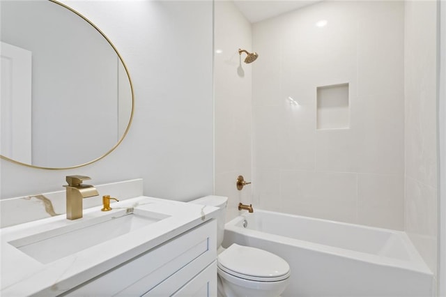 310507 Toulouse St, New Orleans, LA 70119 - bathroom featuring vanity and bathtub / shower combination