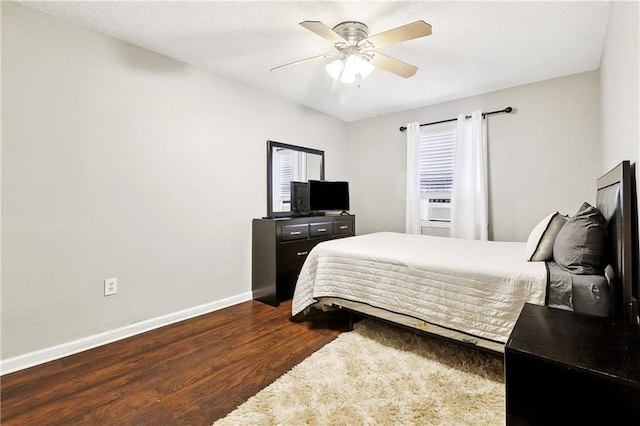 1031 Henriette Delille St Unit 2, New Orleans, LA 70116 - bedroom with wood finished floors, baseboards, and a ceiling fan