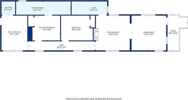 4119 S Liberty St, New Orleans, LA 70115 - home floor plan