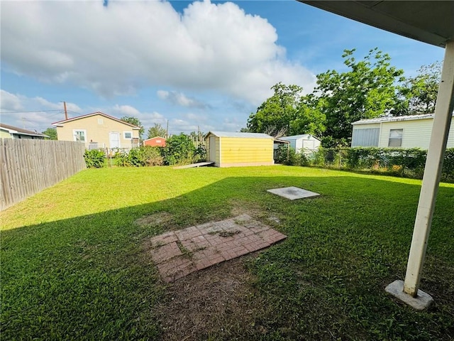 1523 W Dr, Westwego, LA 70094 - view of yard with a shed and an outdoor structure
