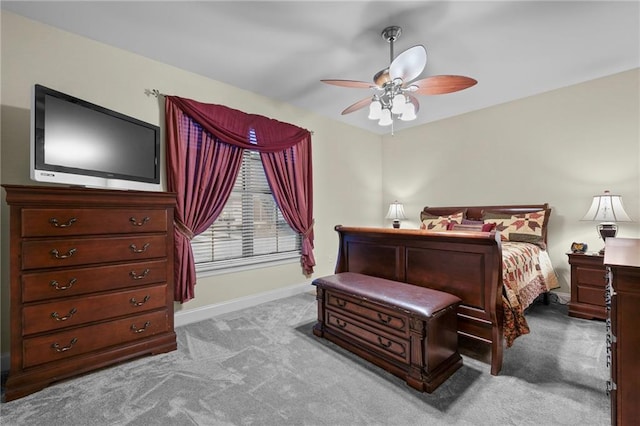 40145 Taylor Trl Unit 503, Slidell, LA 70461 - bedroom featuring carpet floors, baseboards, and a ceiling fan
