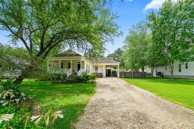 22236 8th St, Abita Springs, LA 70420 - view of property exterior featuring ceiling fan