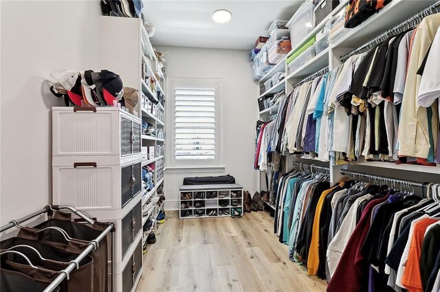1324 Hesper Ave, Metairie, LA 70005 - spacious closet with wood finished floors