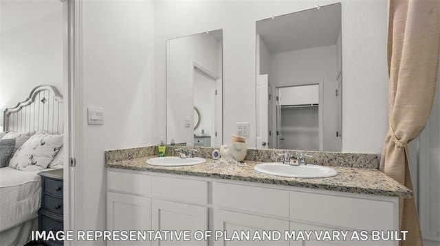 311 Holmes Blvd, Terrytown, LA 70056 - ensuite bathroom with double vanity