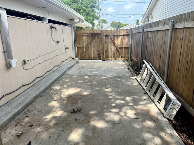 817 N Sibley St, Metairie, LA 70003 - view of patio / terrace with fence and a gate
