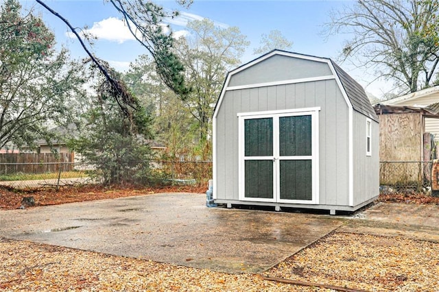 70454 B St, Covington, LA 70433 - view of shed featuring a fenced backyard