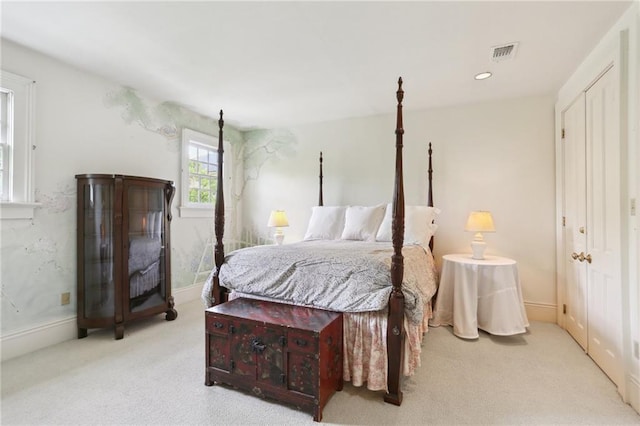 919 Robert St, New Orleans, LA 70115 - carpeted bedroom featuring baseboards and recessed lighting