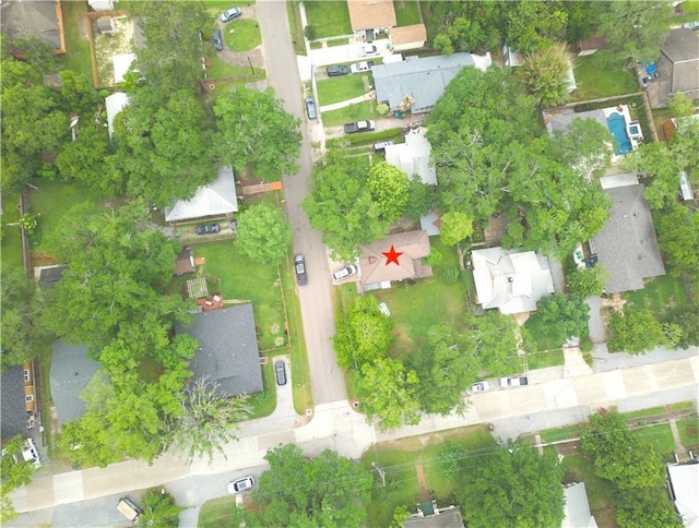 1742 4th St, Slidell, LA 70458 - aerial view of property and surrounding area featuring nearby suburban area