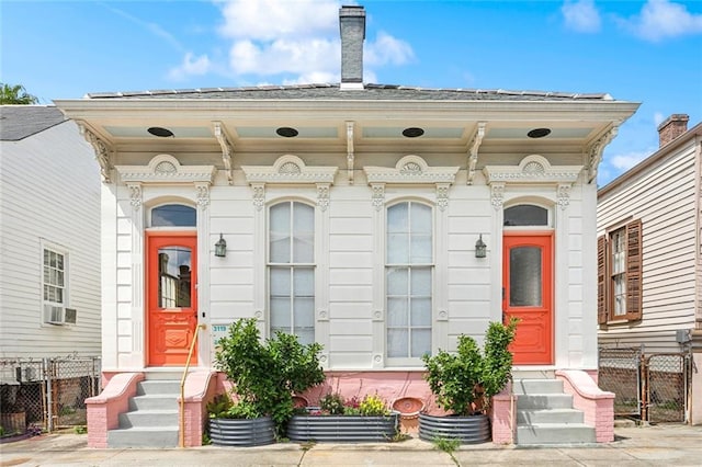 3119 Dauphine St, New Orleans, LA 70117 - view of exterior entry with cooling unit