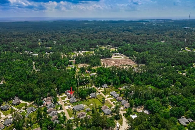 61113 Jade St, Lacombe, LA 70445 - aerial view of property's location with a forest and nearby suburban area