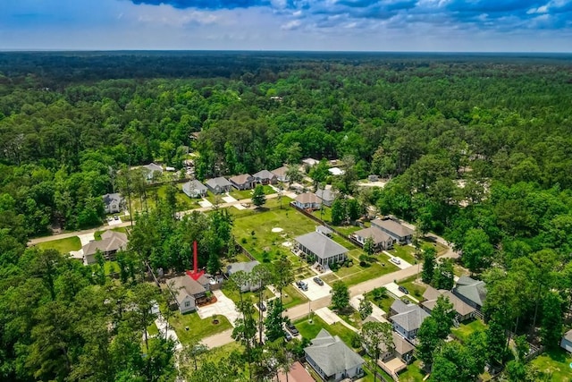 61113 Jade St, Lacombe, LA 70445 - view of property location featuring a heavily wooded area and nearby suburban area