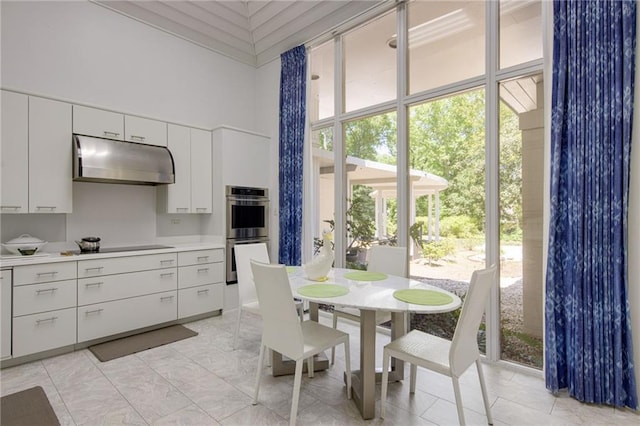 1450 Pine Tree Rd, Opelousas, LA 70570 - dining room featuring a high ceiling