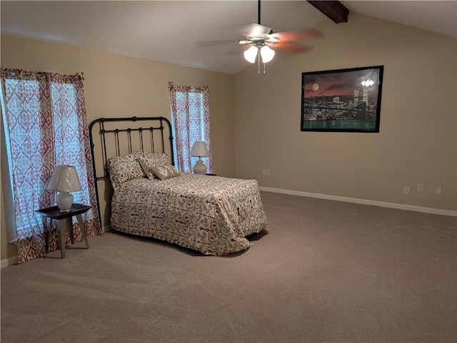608 Eagle Dr, Slidell, LA 70461 - carpeted bedroom with baseboards and a ceiling fan