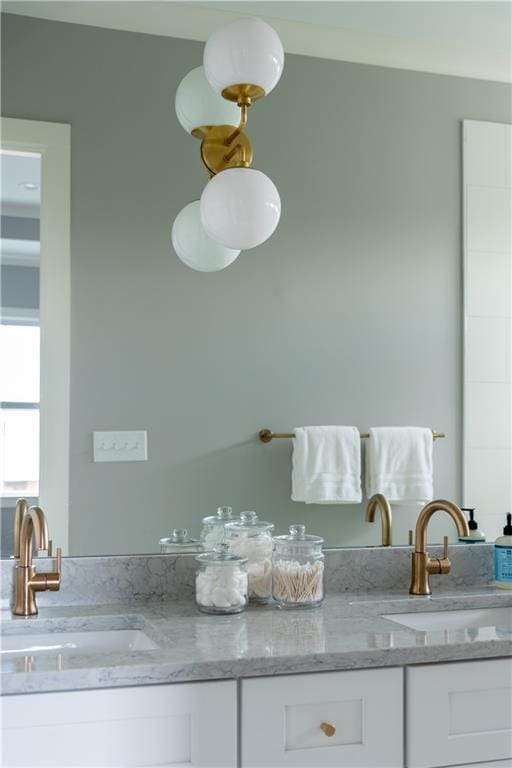 415 N Dupre St, New Orleans, LA 70119 - full bathroom featuring double vanity