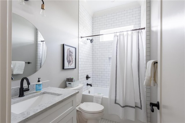 415 N Dupre St, New Orleans, LA 70119 - full bath with shower / tub combo, toilet, and vanity