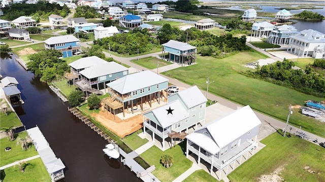 4027 Borneo St, Bay Saint Louis, MS 39520 - drone / aerial view of a nearby body of water