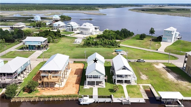 4027 Borneo St, Bay Saint Louis, MS 39520 - aerial view of a nearby body of water