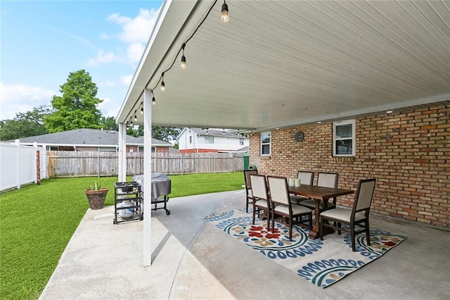 9 Osborne Ave, Kenner, LA 70065 - view of patio featuring outdoor dining area