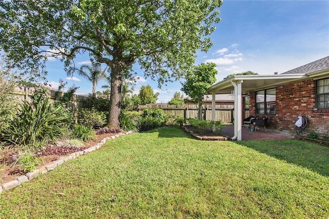 1517 Apple St, Metairie, LA 70001 - view of yard with a patio