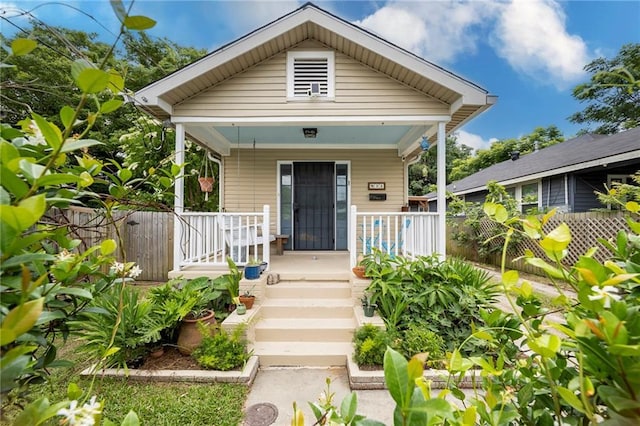 921 Andry St, New Orleans, LA 70117 - view of front of property featuring covered porch