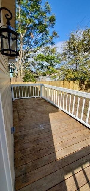 921 Andry St, New Orleans, LA 70117 - view of wooden deck