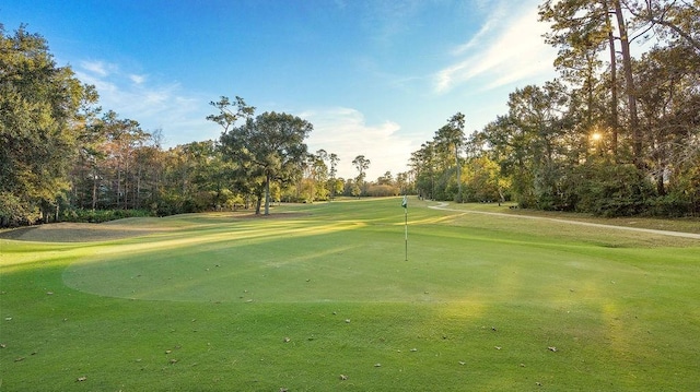 42 Riverdale Dr, Covington, LA 70433 - view of property's community featuring a putting area, view of scattered trees, and golf course view