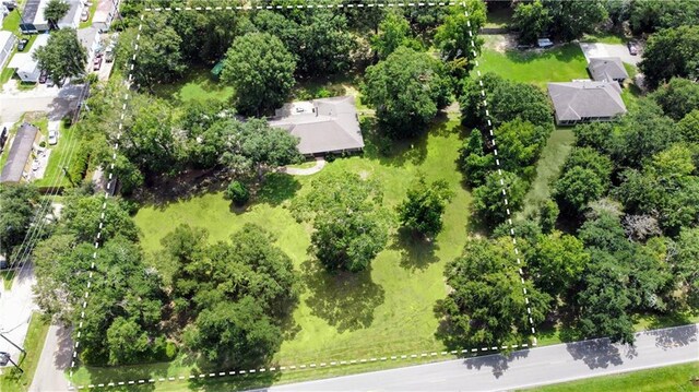 61258 N Military Rd, Slidell, LA 70461 - aerial view of residential area with a tree filled landscape